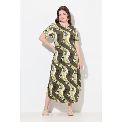 Robe Longue En Jersey, Encolure Ronde ULLA POPKEN