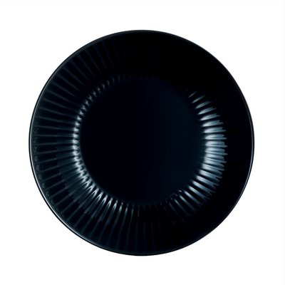 Assiette creuse noire 20 cm LUMINARC