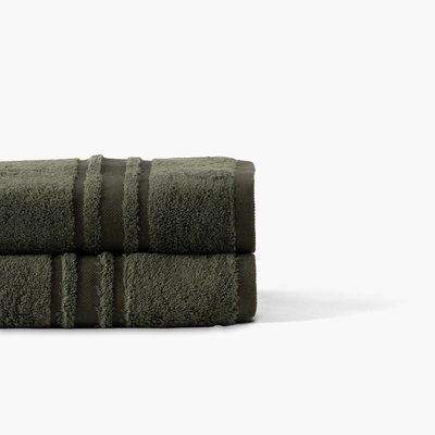 Drap de bain coton LOLA II CARRE BLANC