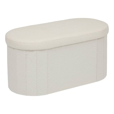 Pouf ovale pliable avec rangement FINK ATMOSPHERA