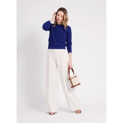 Pull en maille tricotée col rond MACHA NAF NAF