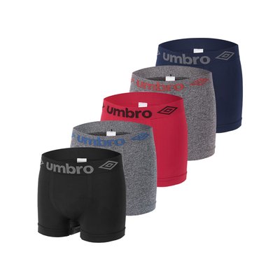 Lot de 5 Boxers sans couture UMBRO