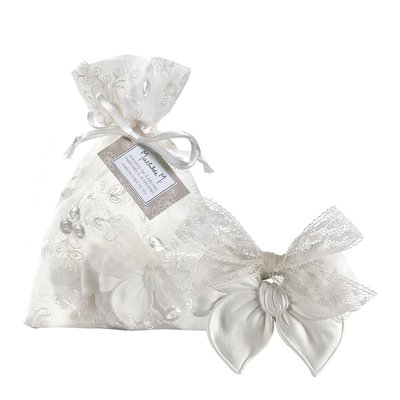 Pochon de 3 décors parfumés Nœud - Voile de Lin MATHILDE M
