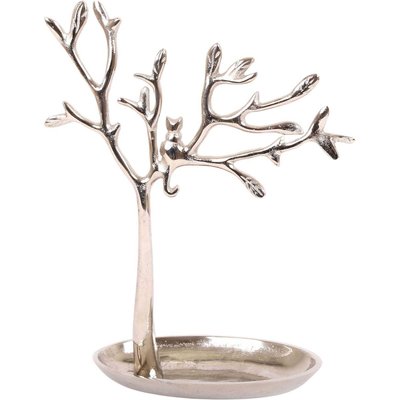 Support à bijoux aluminium Arbre 30 x 23.5 cm JARDINDECO