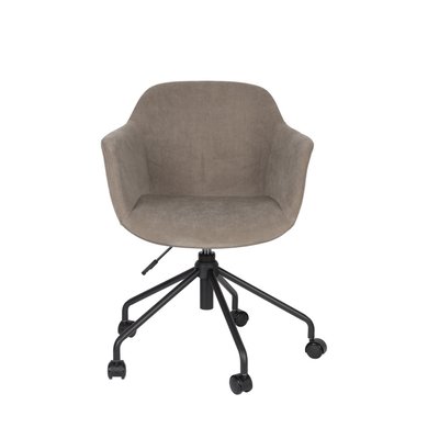 Chaise de bureau pivotante à roulettes - JUNZO DRAWER