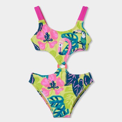 Trikini vert à motifs UPF 50+ BOBOLI