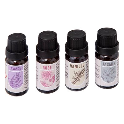 Lot de 4 huiles de fragance huile parfumée ATMOSPHERA