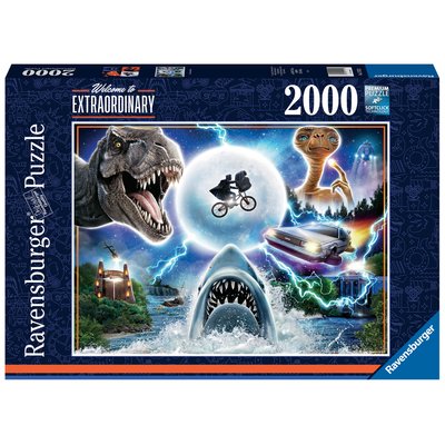 Puzzle 2000 pièces - Les films cultes d'Universal RAVENSBURGER