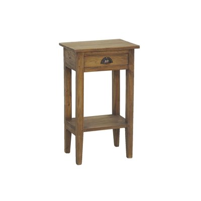Table de nuit en acajou naturel AUBRY GASPARD