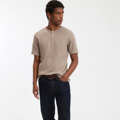 T-shirt scollo tunisino maniche corte LA REDOUTE COLLECTIONS