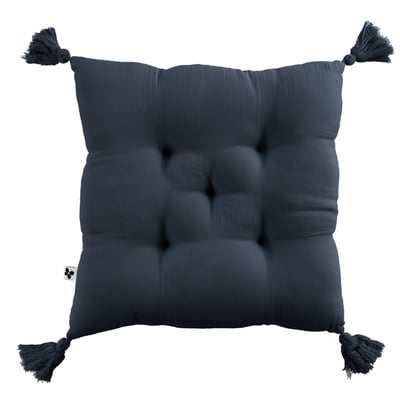 Coussin de chaise Assise matelassée gaze de coton gaia EDEN
