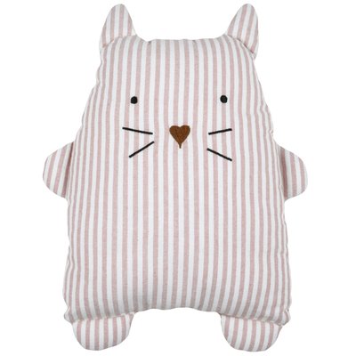 Coussin en forme de chat rayé LOVELY CASA
