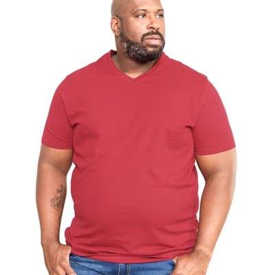 T-shirt col V Signature DUKE