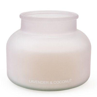 Lavender & Coconut Frosted Candle SO'HOME