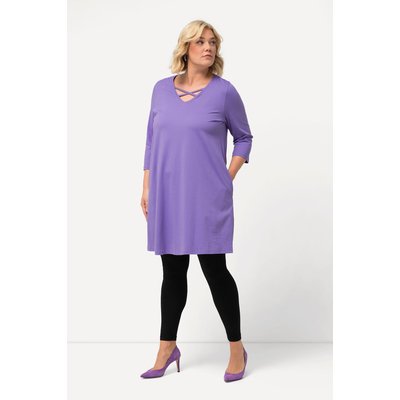 T-shirt long, bandes décoratives ULLA POPKEN