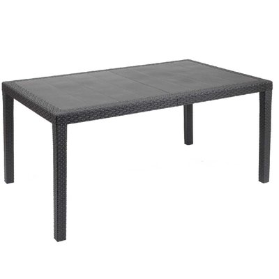 Table à manger extérieure Prince  - Effet rotin IMAGIN