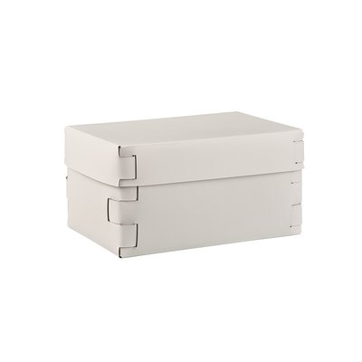 Коробка для хранения вещей из натуральной кожи, 25 х 15 х Н13,5 см SO'HOME