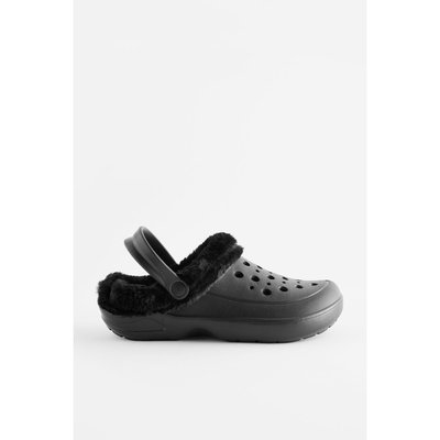 Chaussons style sabots en imitation fourrure NEXT