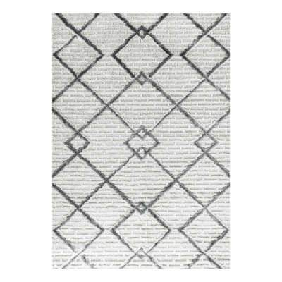 Tapis salon et chambre tissé motif scandinave PISTIOUL UN AMOUR DE TAPIS