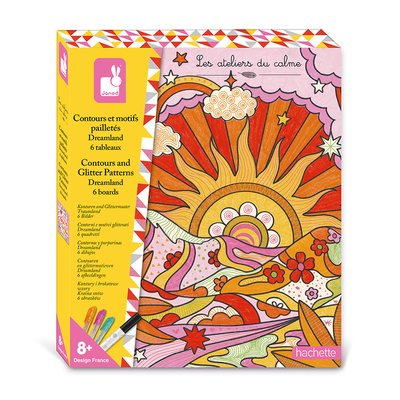 Contours Et Motifs Pailletes Dreamland JANOD