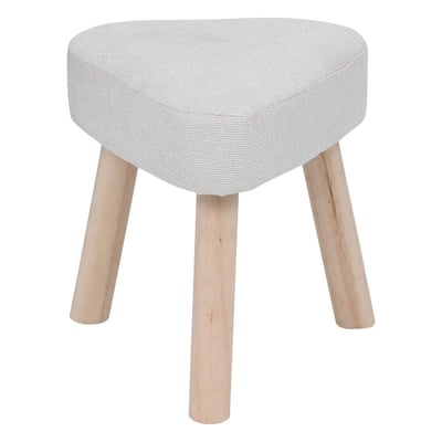 Tabouret d'appoint Thena ivoire ATMOSPHERA