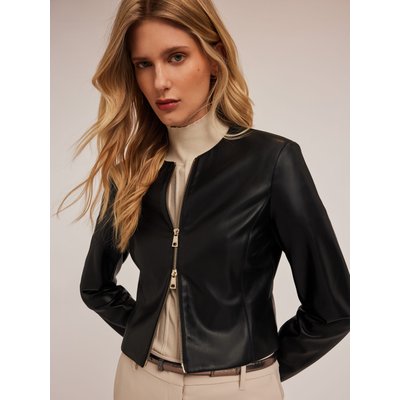 Veste en tissu enduit avec détail de dentelle à l'intérieur MOTIVI