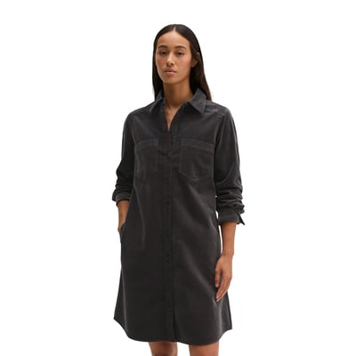 Robe chemise en velours, coupe régulière en coton bio extensible MARC O'POLO