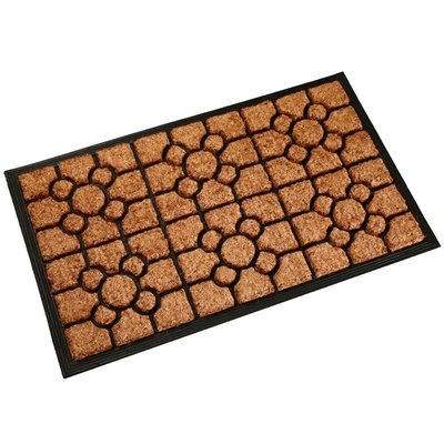 Paillasson coco et caoutchouc 60x40cm WADIGA