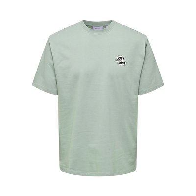 T-shirt ampla de gola redonda ONLY & SONS