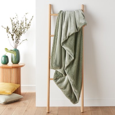 Plaid in fleece en sherpa, Maxine LA REDOUTE INTERIEURS