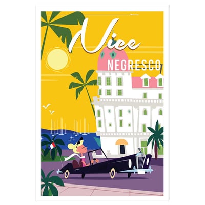 Affiche Vacances à Nice HEXOA