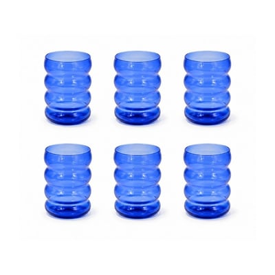 Lot de 6 verres, SANTORIN ARTIME