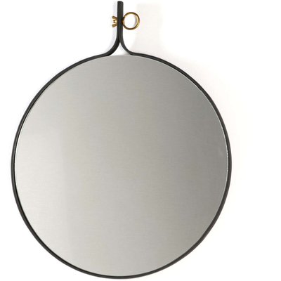 Miroir rond en verre et métal, Amavida RECOLLECTION