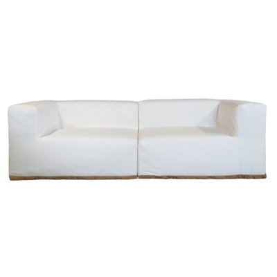 Canapé modulable en coton, déhoussable MX HOME