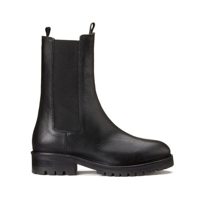 Boots cuir femme pas cher top
