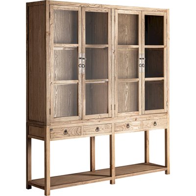 Vitrine en bois d'orme, Vacio RECOLLECTION