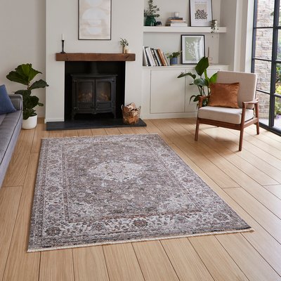 Vintage Border Faded Rug SO'HOME
