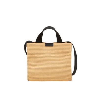 Shopper moyen en aspect raphia-basting MARC O'POLO