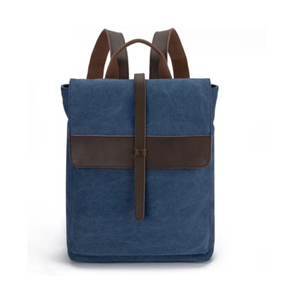 Sac à dos en toile et cuir BOTZARIS OH MY BAG