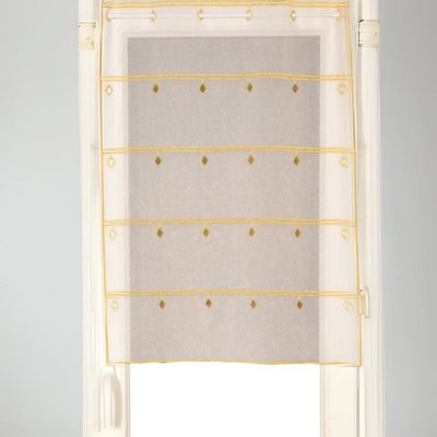 Modulable en étamine brodée losange HOME MAISON