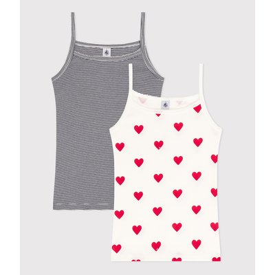 Lot de 2 chemises à bretelles PETIT BATEAU