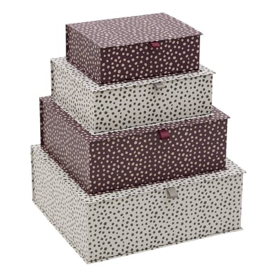 Lot de 4 boîtes rectangulaires BOXTAB 5FIVE SIMPLY SMART