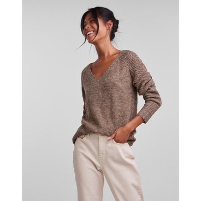 Pull col v en fine maille PIECES
