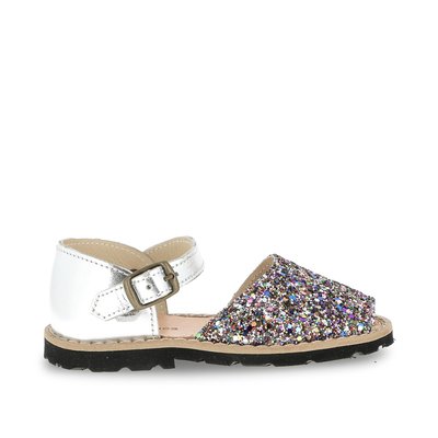 Sandales en cuir FRAILERA BOUCLE PAILLETTES MINORQUINES