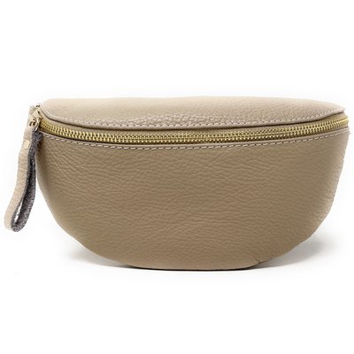 Sac banane en cuir grainé italien LOU-DO OH MY BAG