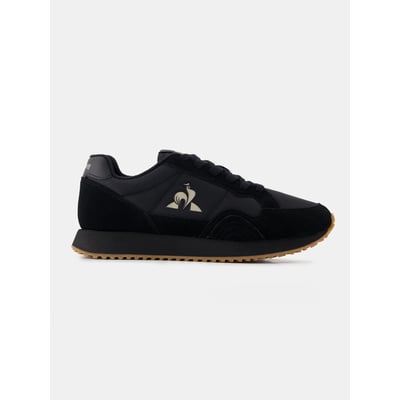 Sneakers rétro-running en cuir perforé et suede Jet Star LE COQ SPORTIF