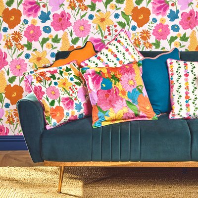 Stuffed Cushions With Filling Huge Range La Redoute LA REDOUTE INTERIEURS X ROISIN QUINN La Redoute