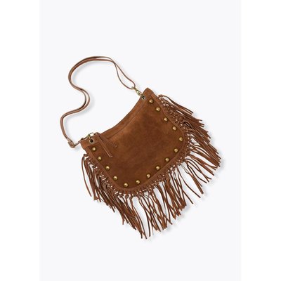 Sac à franges en cuir PROMOD