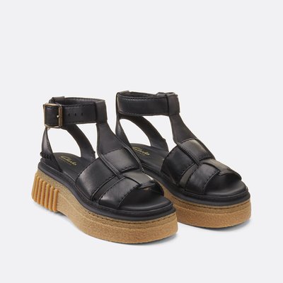 Evamar Sun Leather Sandals CLARKS
