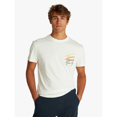 T-shirt droit logo dos TOMMY JEANS